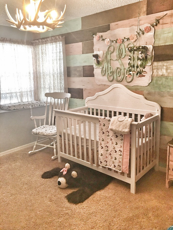 Rustic Baby Bedroom
 13 Snazzy Baby Girl Room Ideas that Grow with your Little