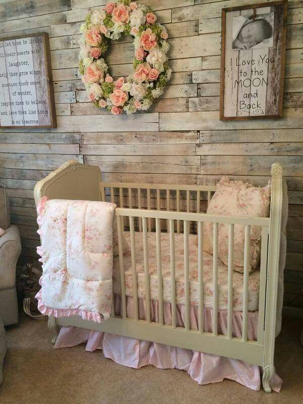 Rustic Baby Bedroom
 100 Baby Girl Nursery Design Ideas