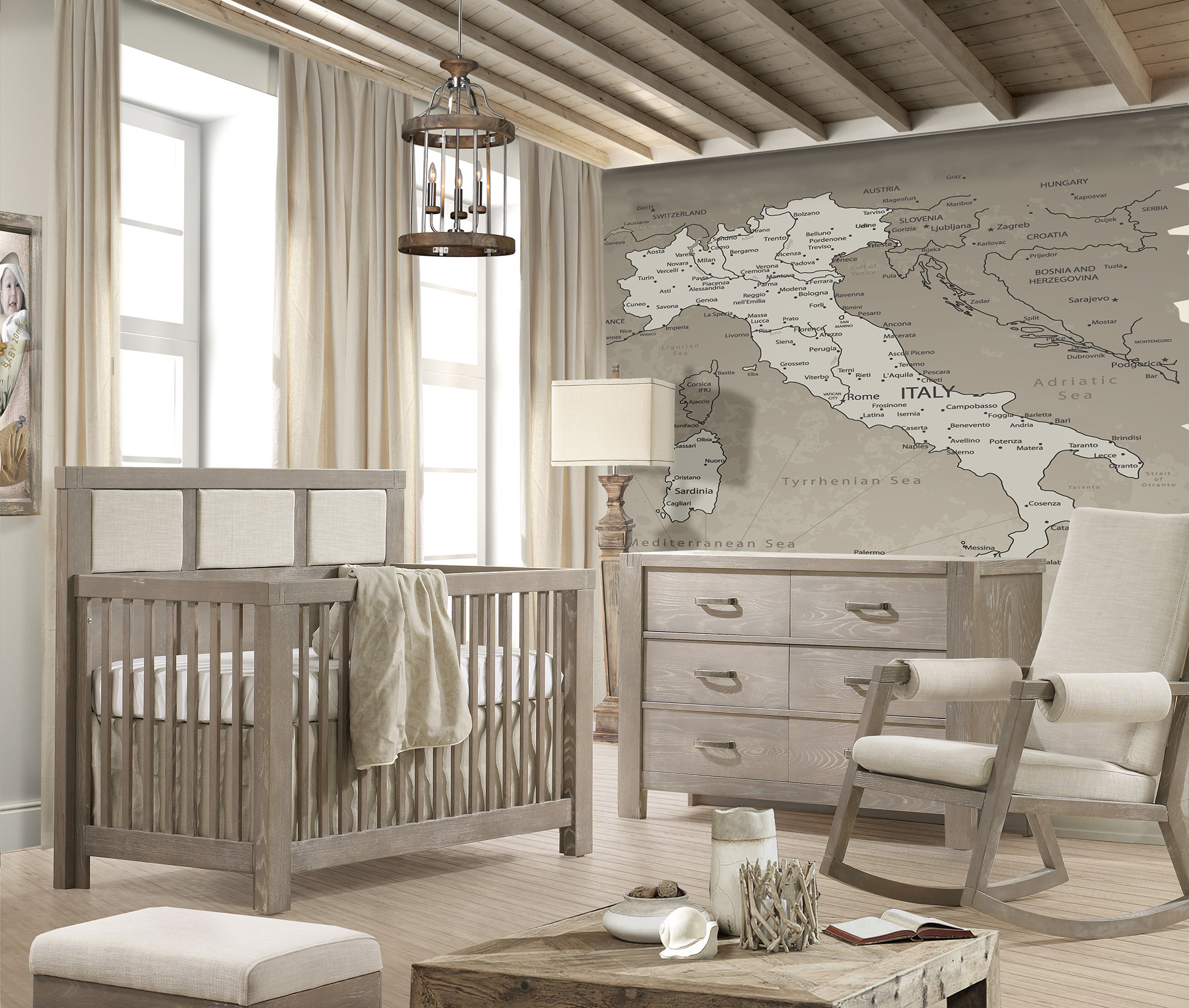 Rustic Baby Bedroom
 Bringing Italian Design into the Nursery Project Nursery