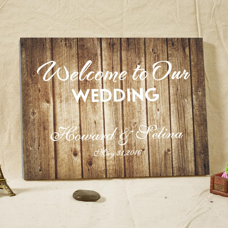 Rustic Guest Book For Wedding
 Rustic Wedding Guest Book Alternative Wel e Board