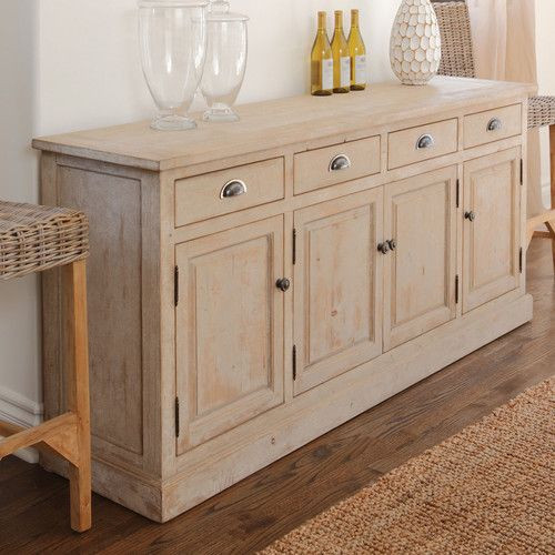 Rustic Kitchen Buffets
 Rustic Dining Room Buffet Table Farmhouse Style Buffets