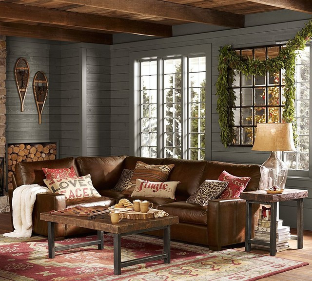 Rustic Living Room Furniture Sets
 Pottery Barn