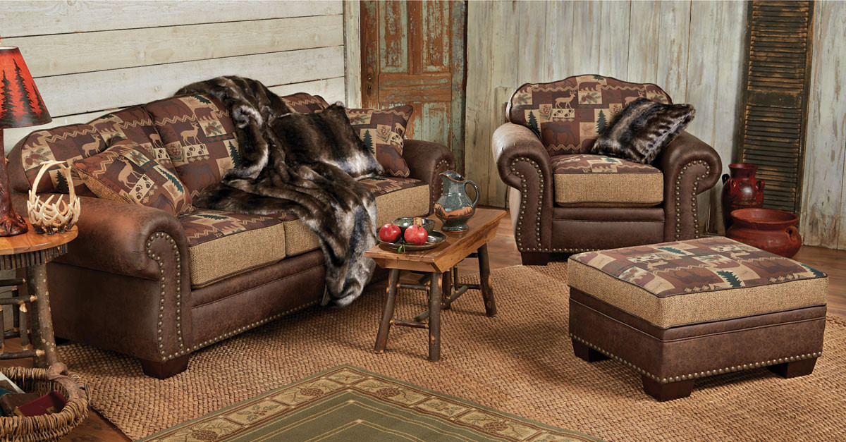 Rustic Living Room Furniture Sets
 Log Cabin Furniture Rustic Furniture