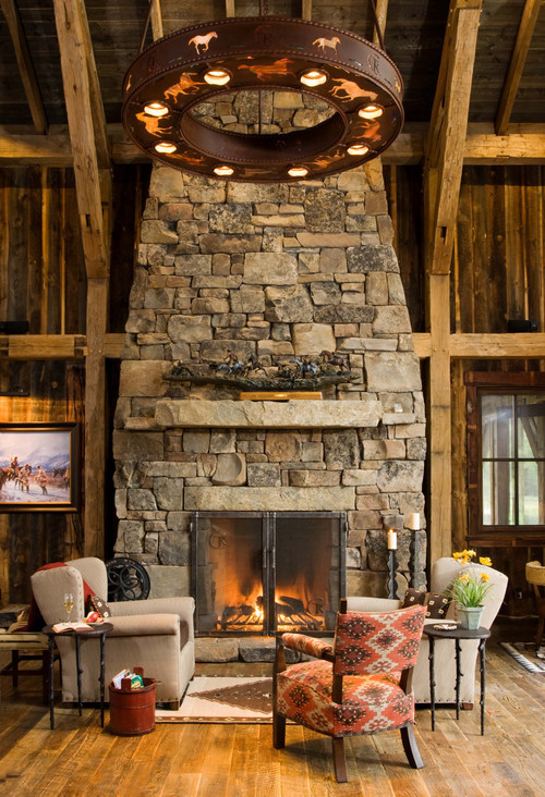 Rustic Living Rooms With Fireplace
 11 Incredibly Cozy Rooms With Fireplaces PHOTOS