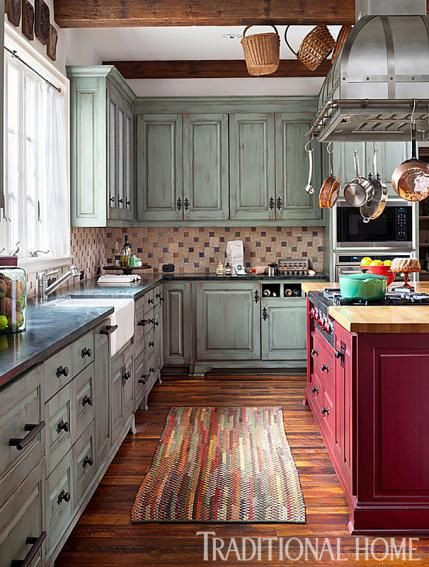 Rustic Paint Colors For Kitchen
 Pretty Functional Kitchen for a Foo in 2019