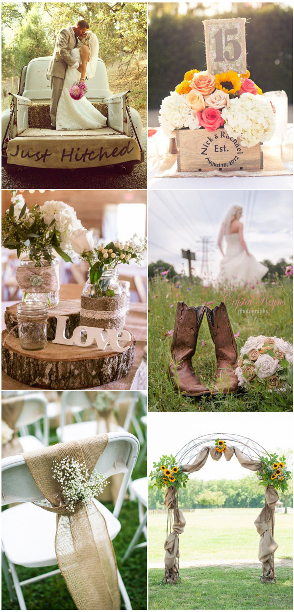 Rustic Wedding Decorations
 100 Rustic Country Wedding Ideas and Matched Wedding