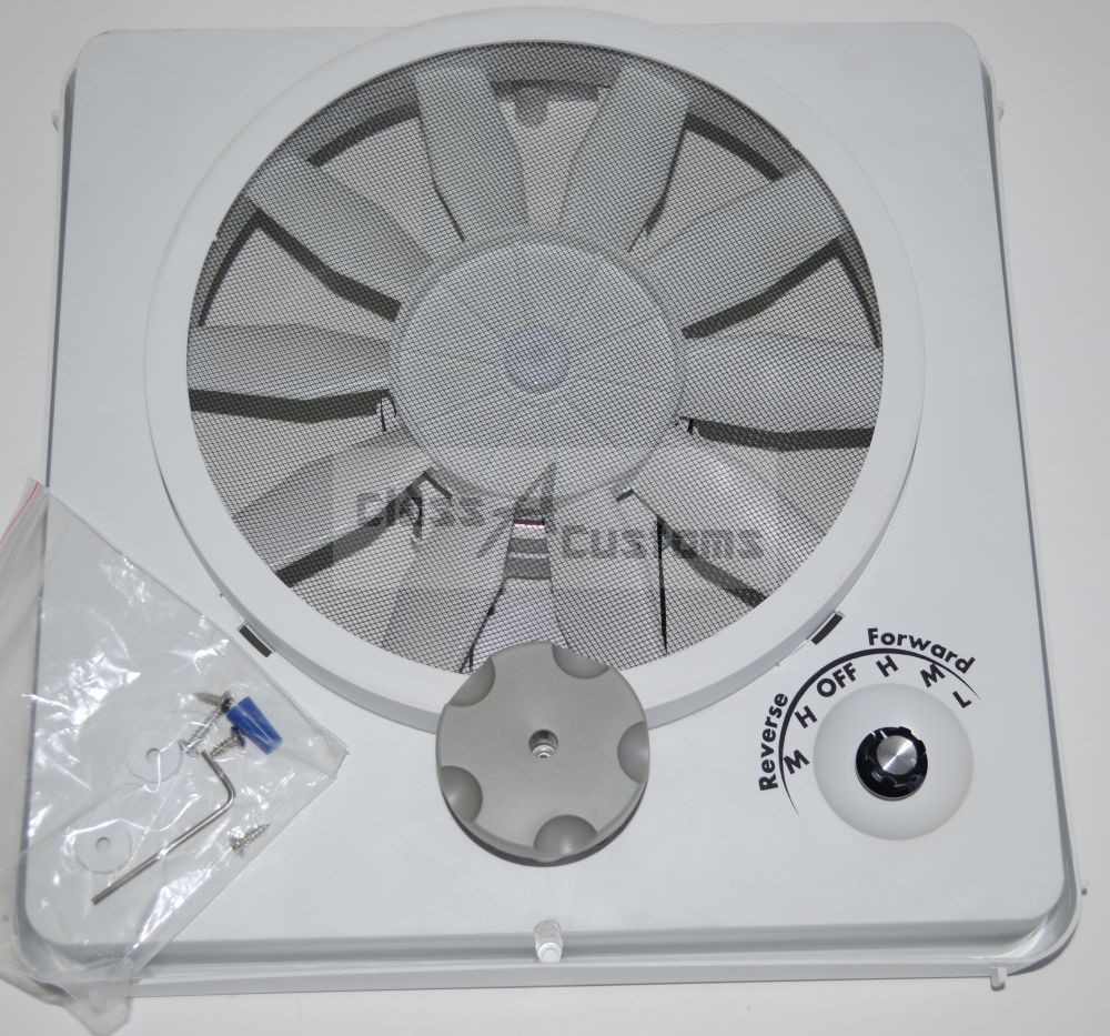 Rv Bathroom Exhaust Fan
 RV VORTEX II 5 SPEED replacement roof vent fan upgrade