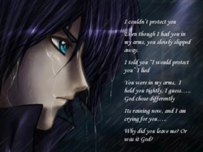 Sad Guy Quotes
 Sad Anime Quotes From Guys QuotesGram