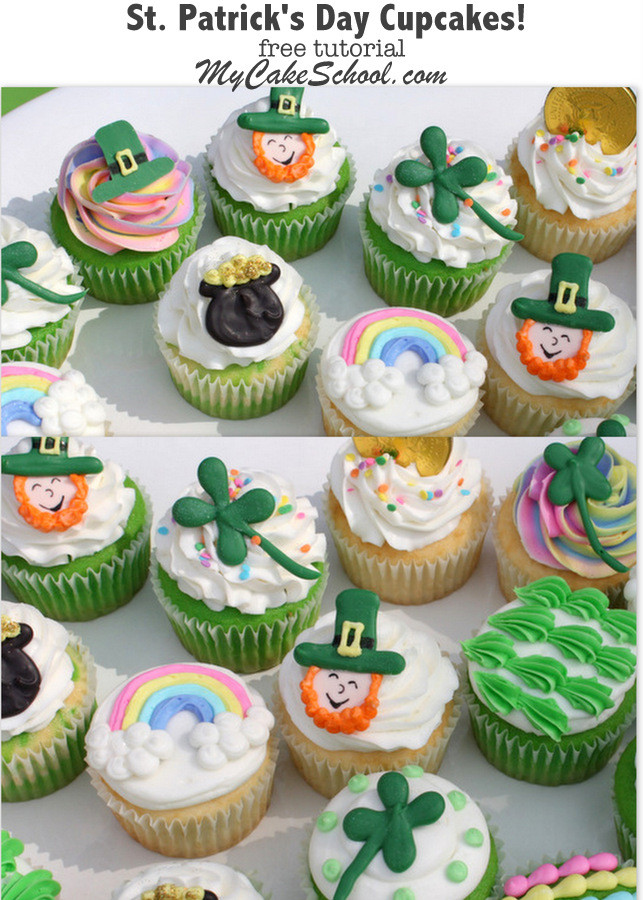Saint Patrick Cupcakes
 St Patrick s Day Cupcakes