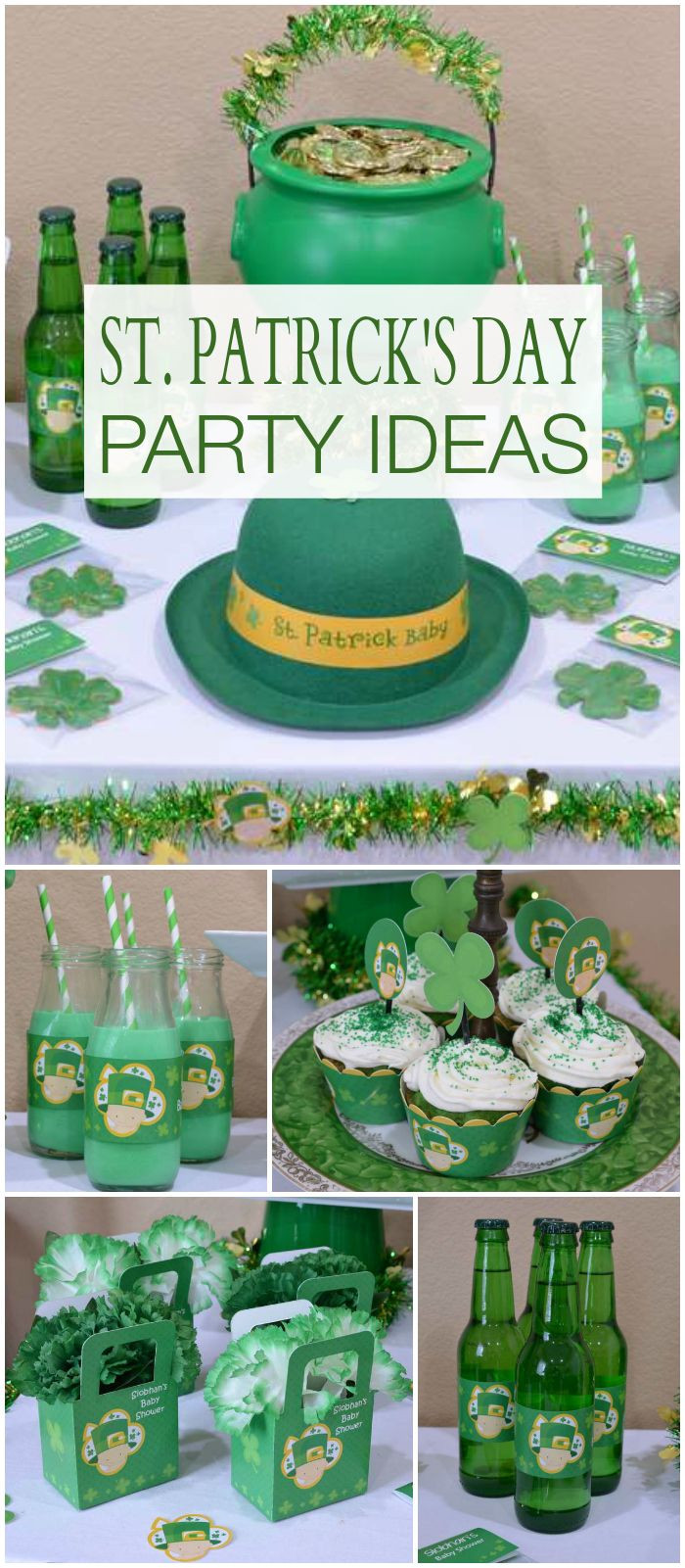 Saint Patrick Day Party Ideas
 251 best images about St Patrick s Day Party Ideas on