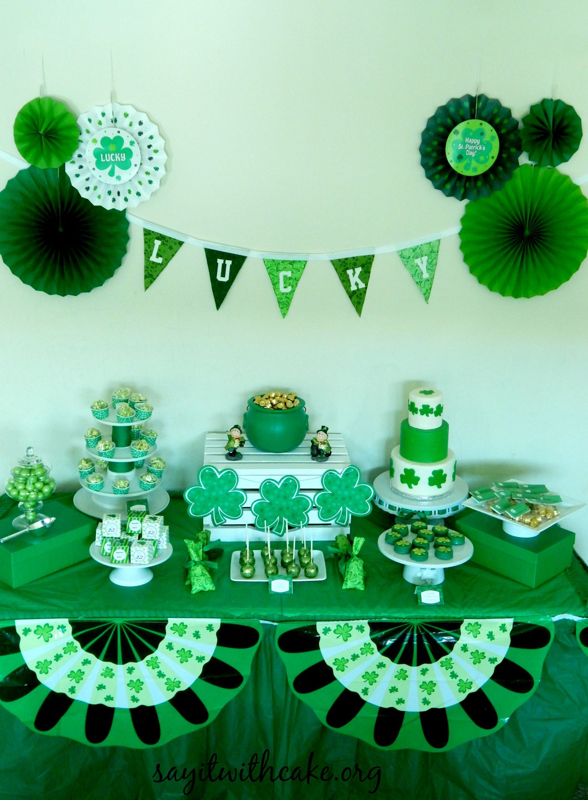 Saint Patrick Day Party Ideas
 St Patrick’s Day Party – Say it With Cake