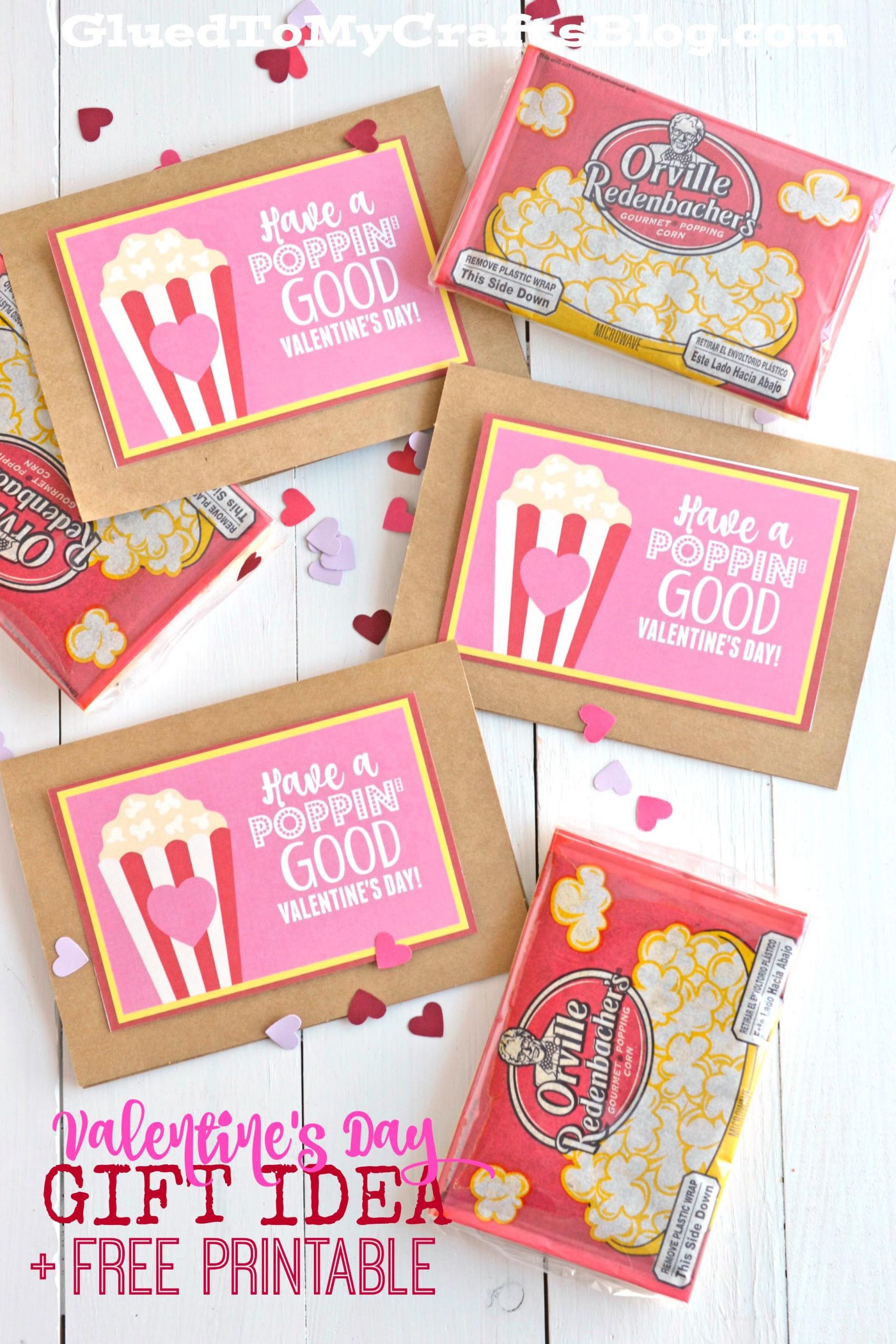 Saint Valentine Gift Ideas
 Poppin Good Valentine s Day Gift Idea w free printable