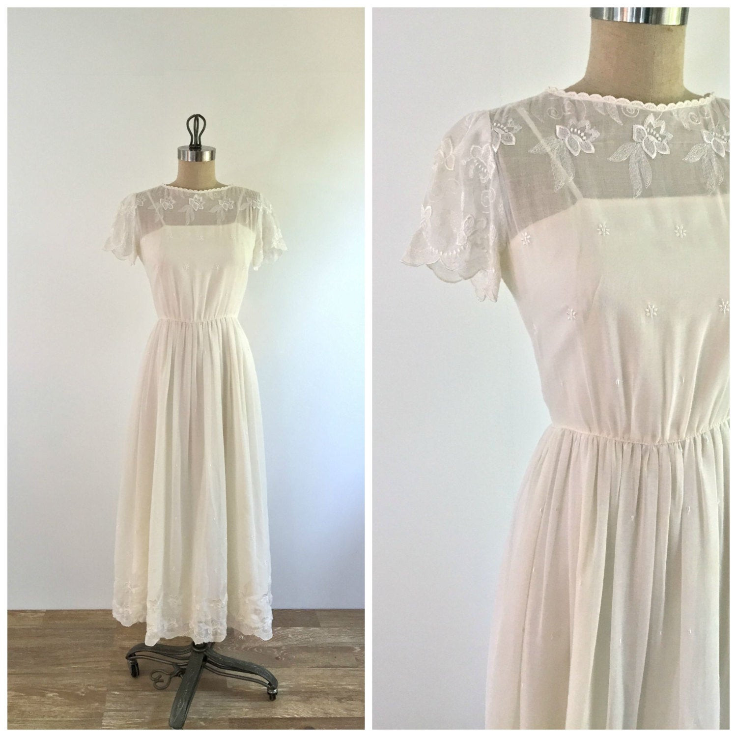 Saks Fifth Avenue Wedding Gowns
 Beautiful Vintage Wedding Dress Saks Fifth Avenue xs small