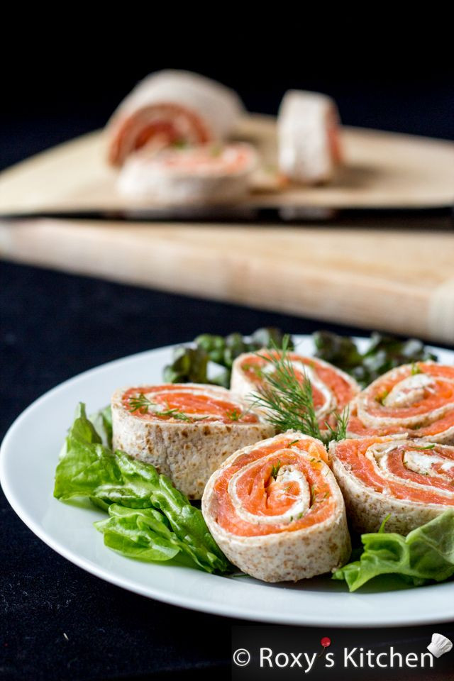 Salmon Appetizers With Cream Cheese
 4 Ingre nt Smoked Salmon Cream Cheese Tortilla Roll Ups
