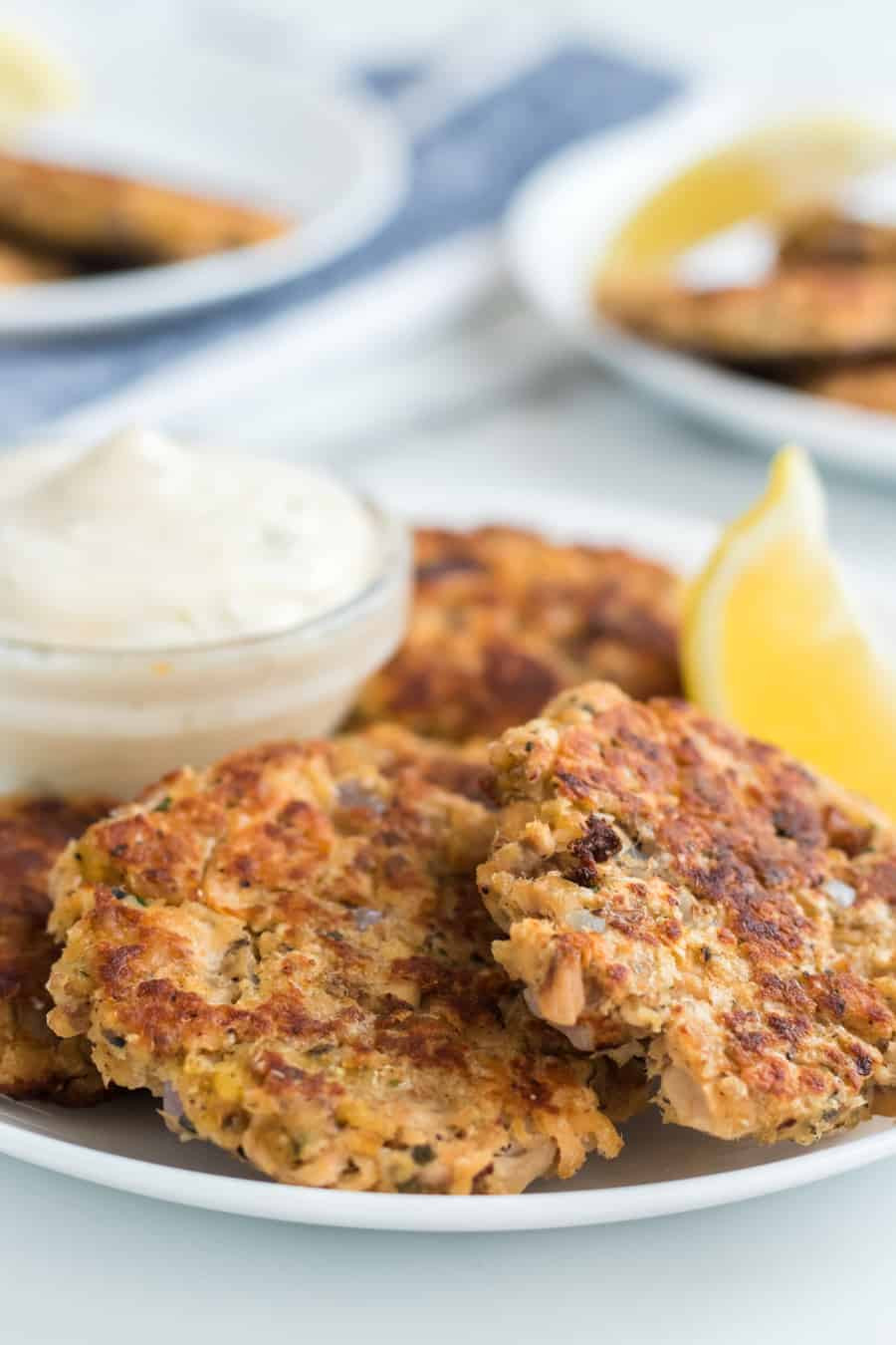 Salmon Patties With Bread Crumbs
 Simple Homemade Salmon Patties — Bless this Mess