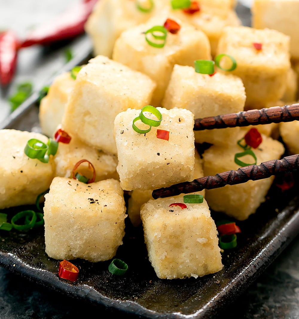 Salt And Pepper Tofu Recipes
 Crispy Salt and Pepper Tofu Kirbie s Cravings
