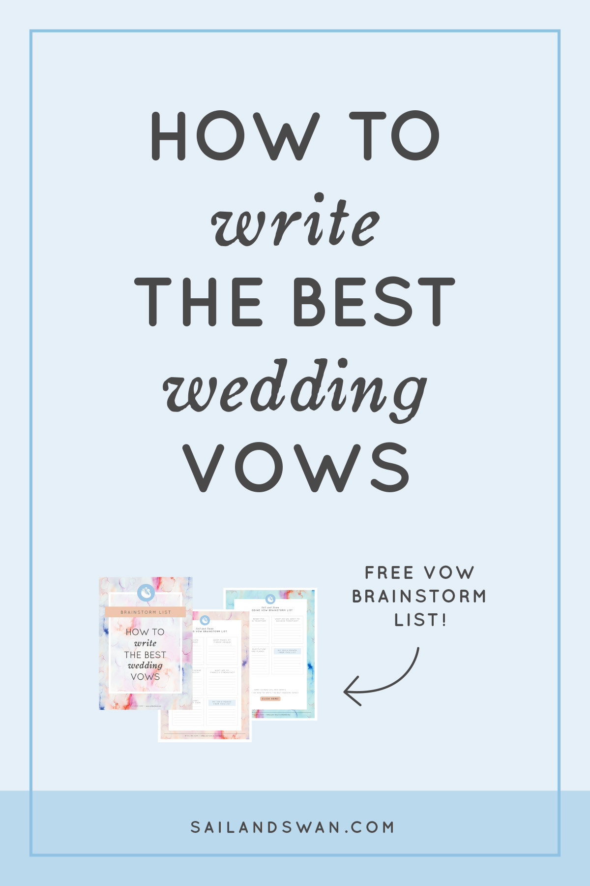 Sample Personal Wedding Vows
 How to Write the Best Wedding Vows Wedding Vow Examples