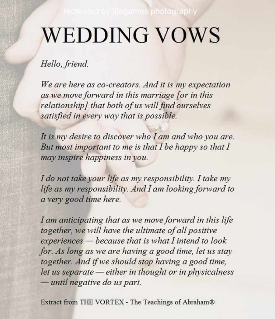 Sample.wedding.vows
 Others Beautiful Wedding Vows Samples Ideas — Salondegas