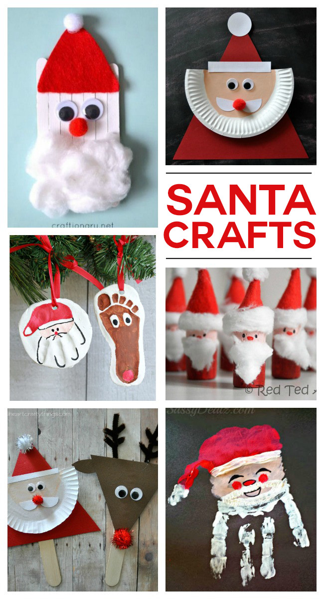 Santa Craft For Kids
 SANTA CRAFTS Kids Activities