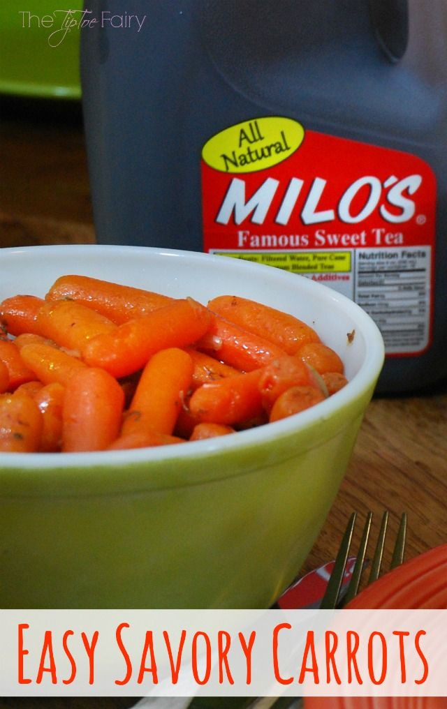 Savory Baby Carrot Recipes
 Savory Baby Carrots Recipe