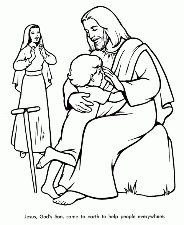 Scripture Coloring Pages For Kids
 Free Printable Bible Coloring Pages For Kids