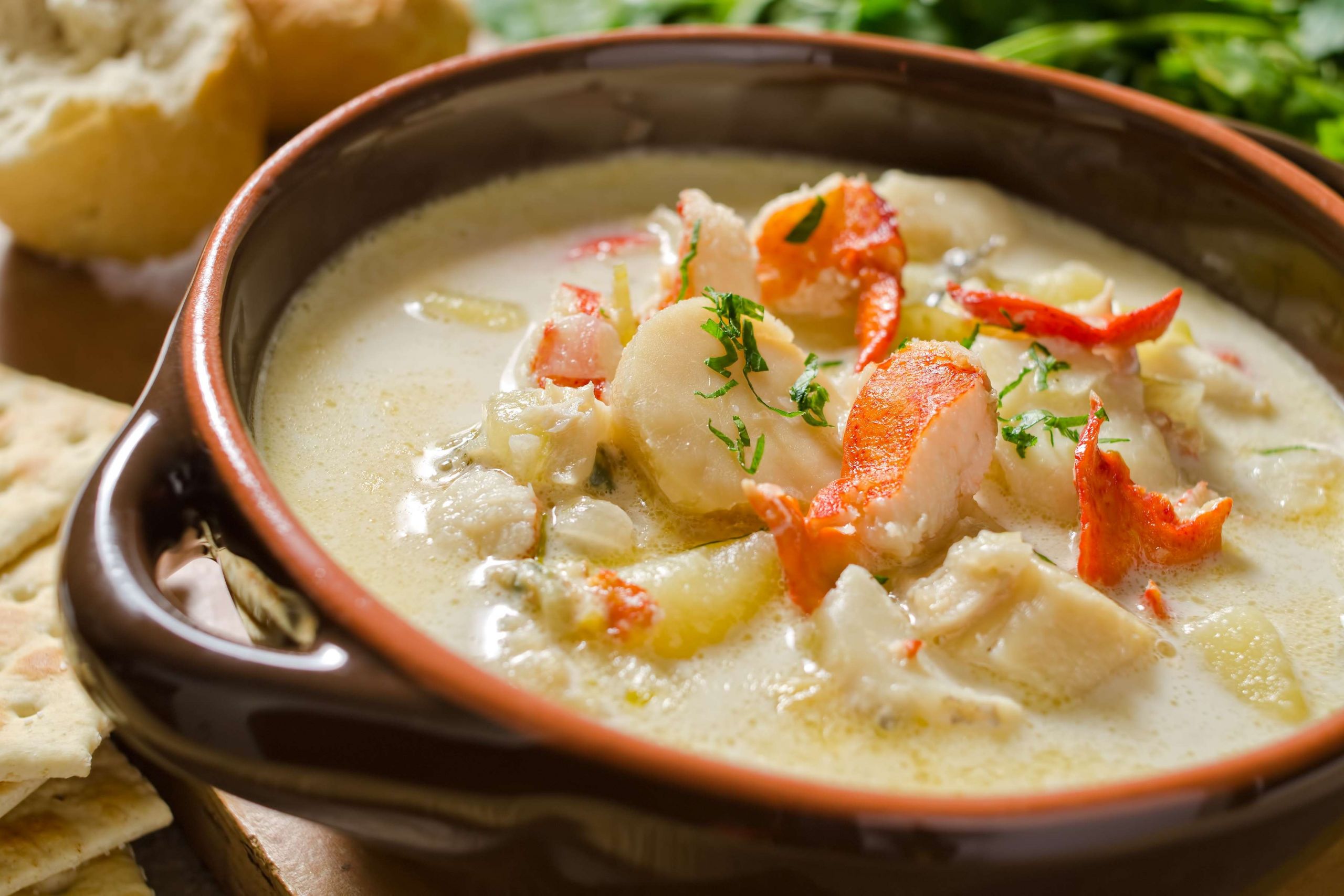 Seafood Bisque Recipe
 Seafood Bisque With Lobster & Scallops Recipe