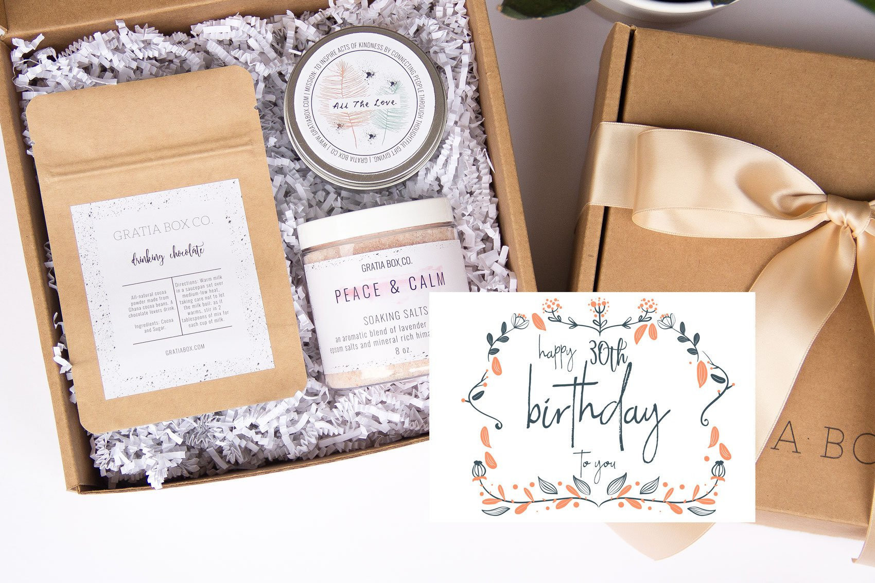 Send A Birthday Gift
 30th Birthday Gift For Her Happy Birthday Gift Basket Send