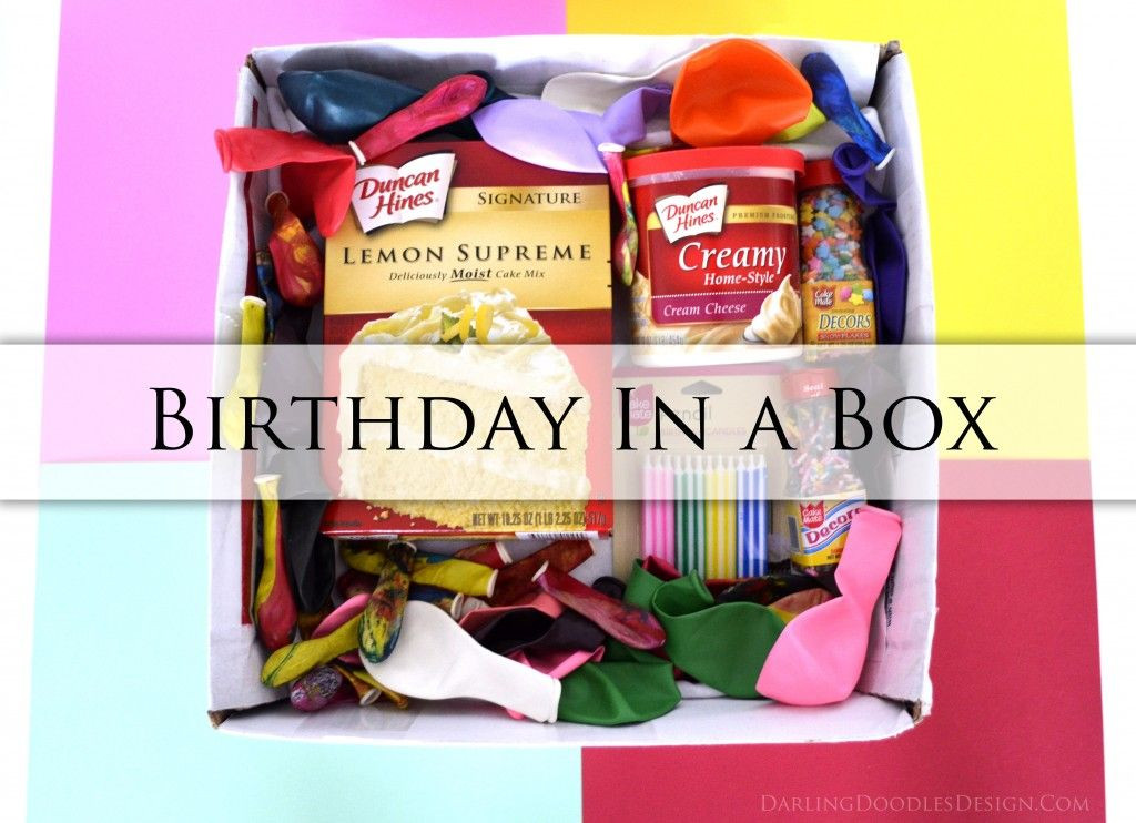 Send A Birthday Gift
 Sending a Birthday in a Box