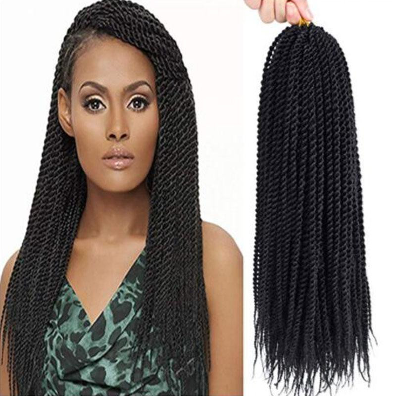 Senegalese Crochet Braids Hairstyles
 2019 1Packs 18 Crochet Hair Braids Crochet Braiding Hair