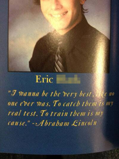 Senior Quotes Inspirational
 The Greatest Pokemon Trainer Ever from The Most Inspiring