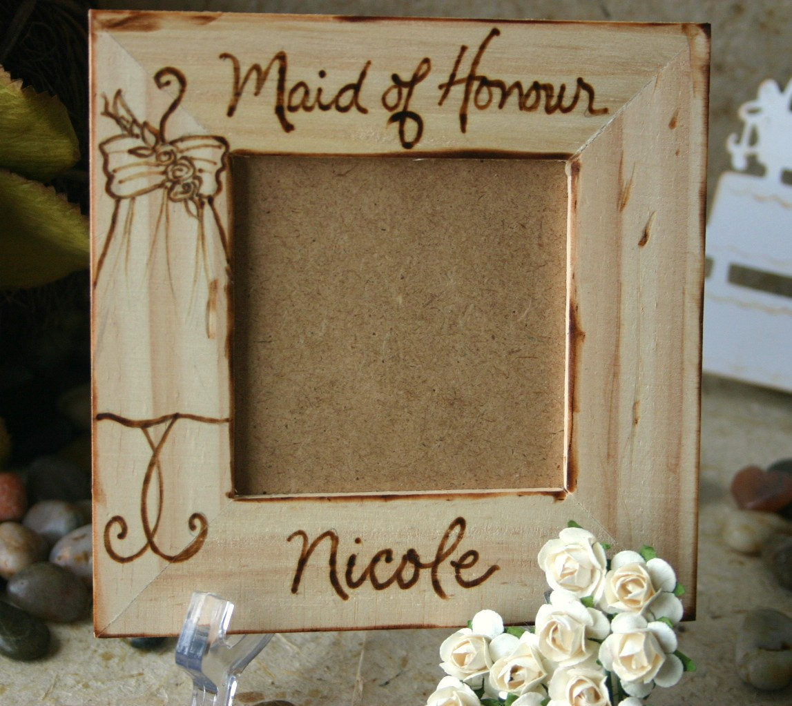 Sentimental Wedding Gifts
 Maid of Honor Honour Sentimental Wedding Gift Personalized