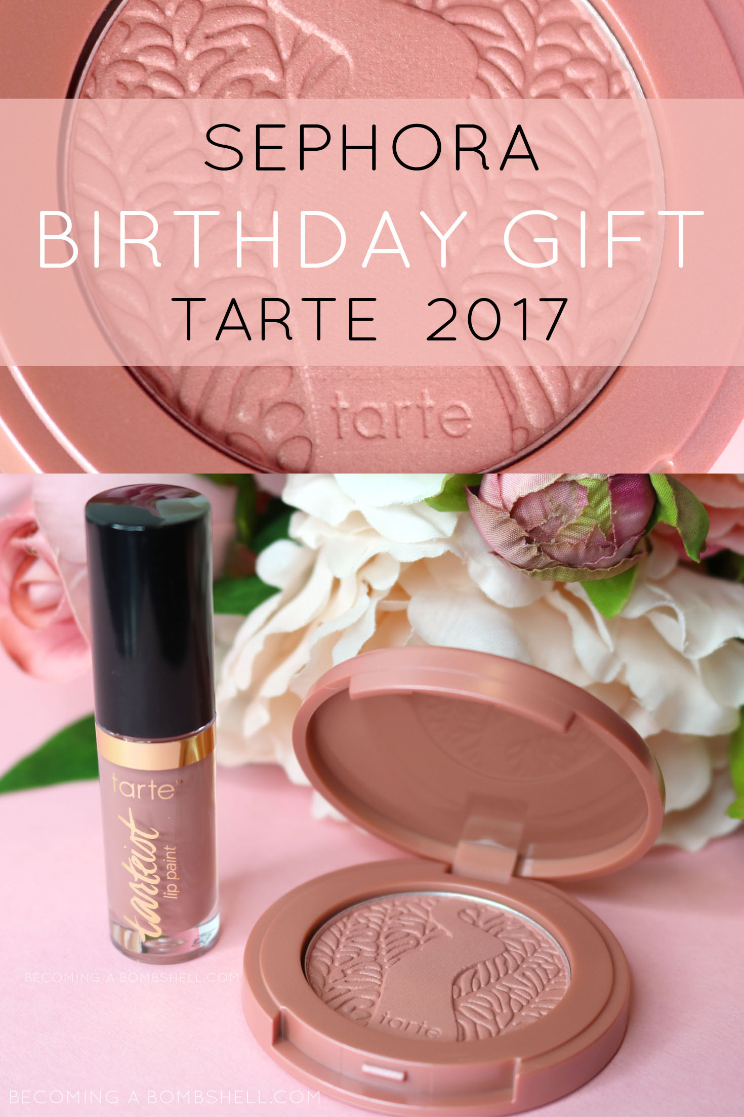 Sephora Free Birthday Gift
 Tarte Sephora Birthday Gift 2017 Be ing A Bombshell