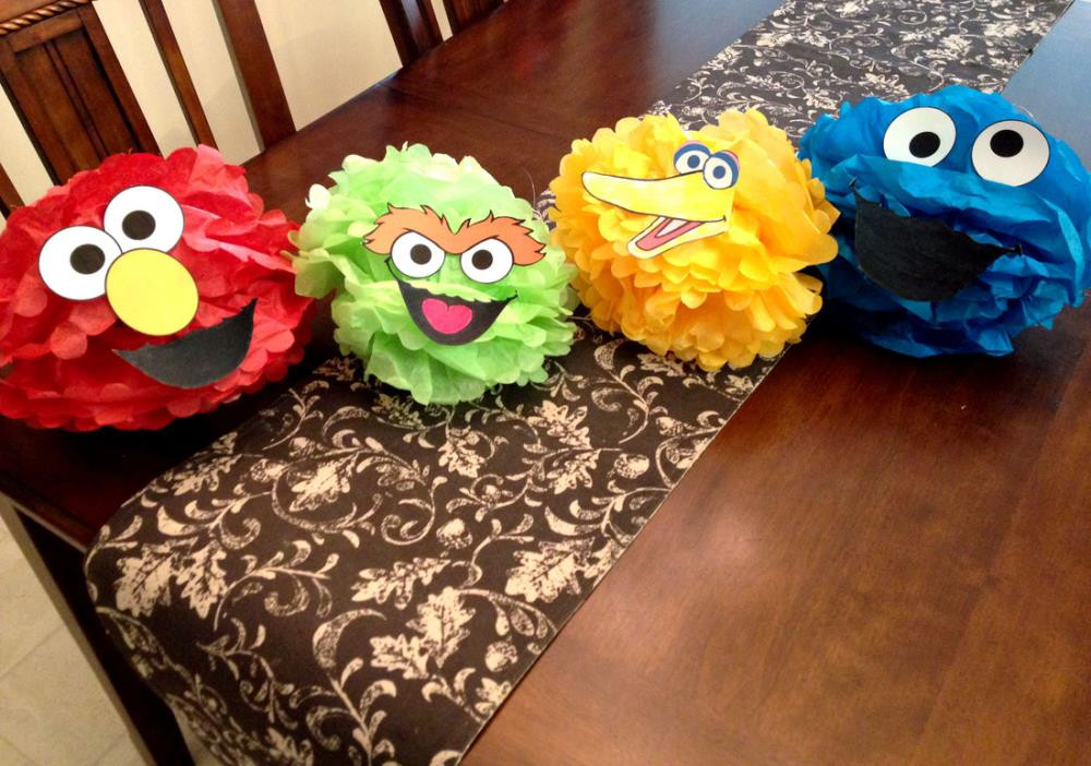 Sesame Street DIY Decorations
 How to Throw a DIY Sesame Street Party that Everyone Will