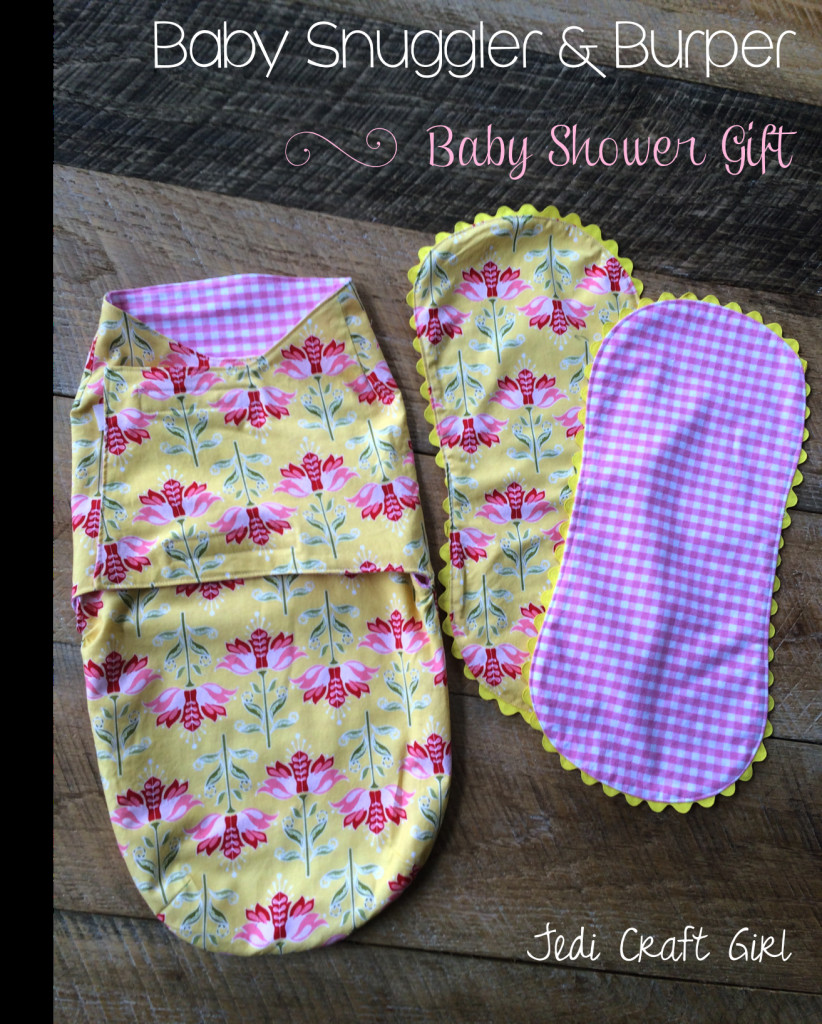Sew Baby Gifts
 Baby Swaddler and Burper Shower Gift Sewing Ideas