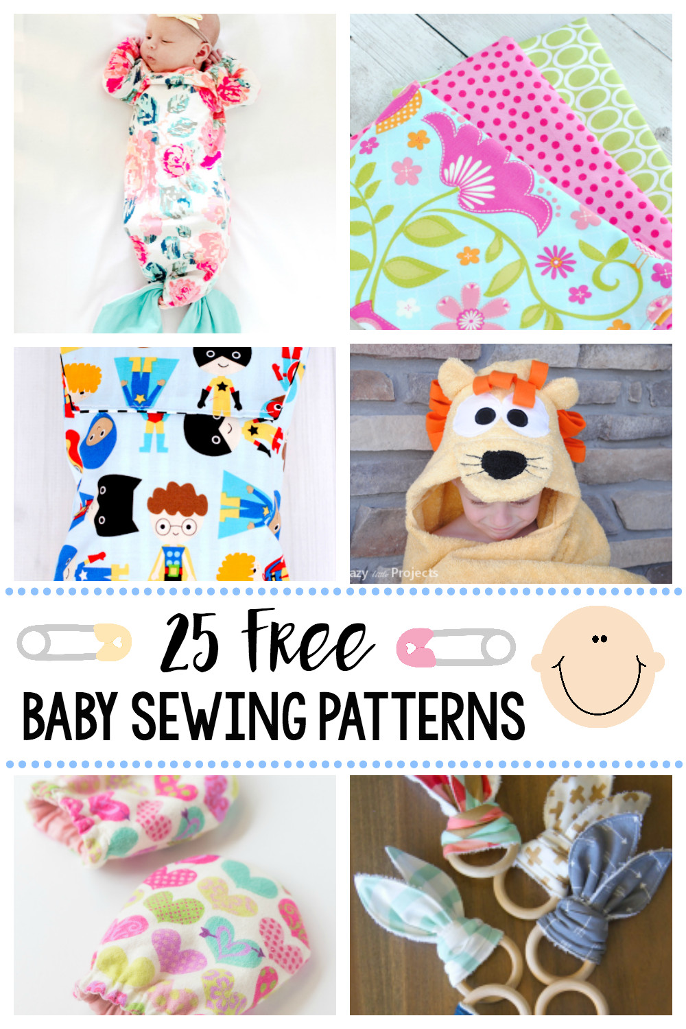 Sew Baby Gifts
 25 Things to Sew for Baby