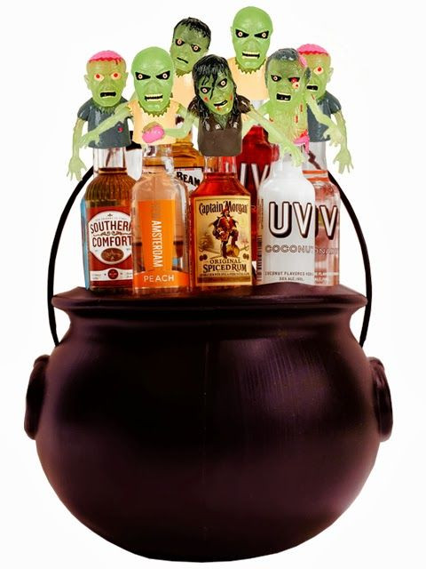Sex Gift Basket Ideas
 Scary Zombie Mini Bar Cauldron Product Code S