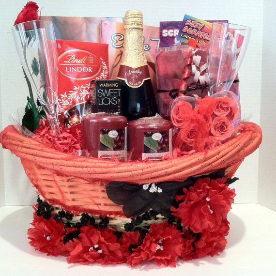 Sexy Valentines Day Gift Ideas
 Love is in this Romantic Evening Gift Basket For Valentine