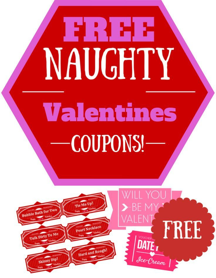 Sexy Valentines Day Gift Ideas
 FREE Naughty Valentines Day Coupons for your Bae