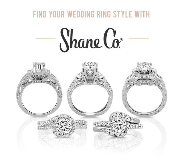 Shane Co Wedding Rings
 Find Your Wedding Ring Style With Shane Co