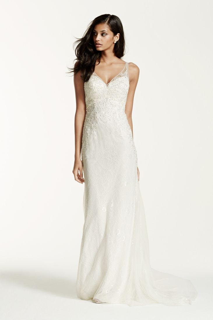 Sheath Wedding Gowns
 20 Best Choices of Sheath Wedding Dress EverAfterGuide