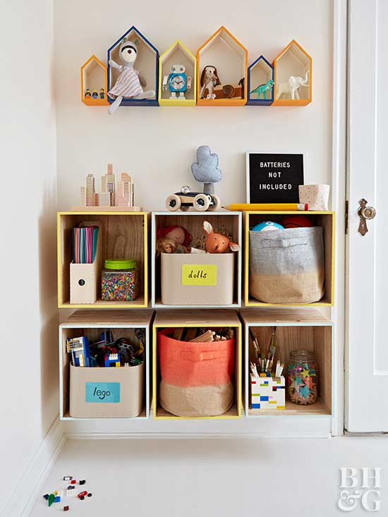 Shelving For Kids Room
 DIY Kids Rooms Storage Projects