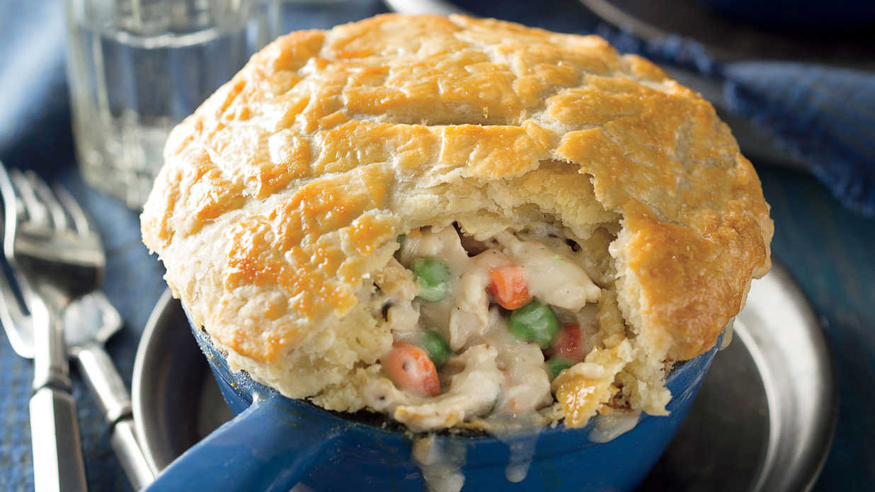 Shepherd'S Pie For Two
 Double Crust Chicken Pot Pies Recipe Southern Living