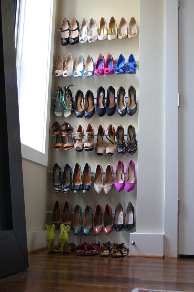 Shoe Organizer DIY
 15 Incredible Home Organizational Ideas