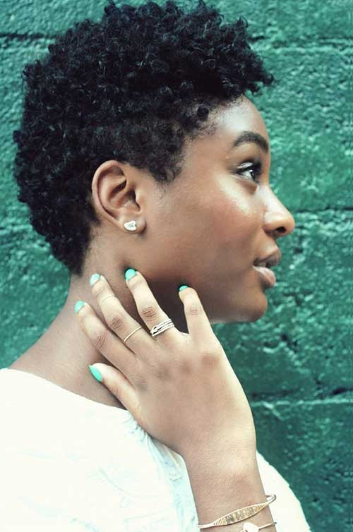 Short African American Natural Hairstyles
 Good Natural Black Short Hairstyles