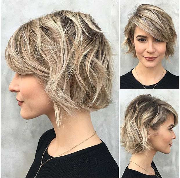 Short Ash Blonde Hairstyles
 31 Cool Balayage Ideas for Short Hair Page 3 of 3