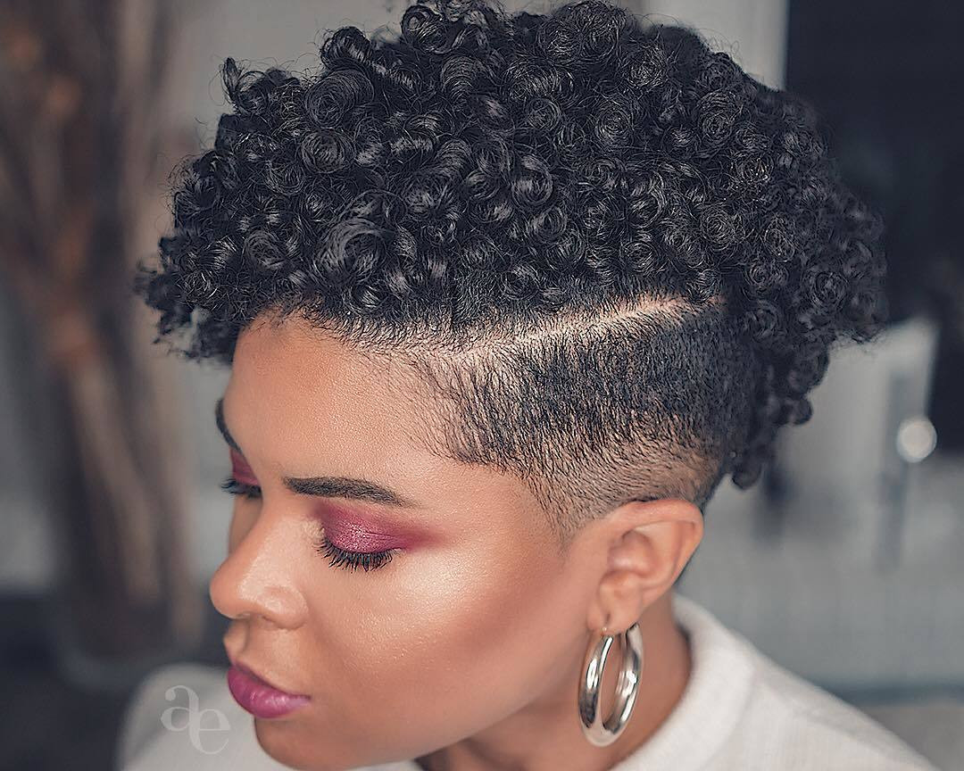 Short Black Hairstyles With Shaved Sides
 25 Bold and Beautiful Shaved Hairstyles for Women