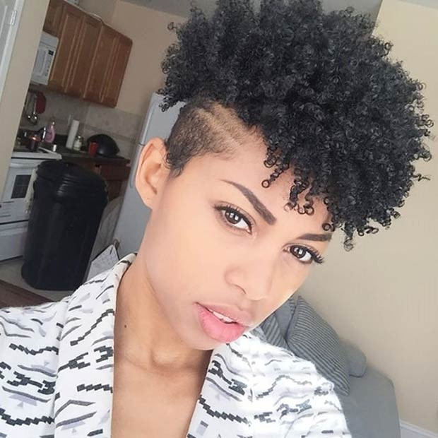Short Black Hairstyles With Shaved Sides
 51 Best Short Natural Hairstyles for Black Women