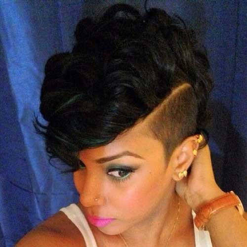 Short Black Hairstyles With Shaved Sides
 20 Pixie Cut for Black Women