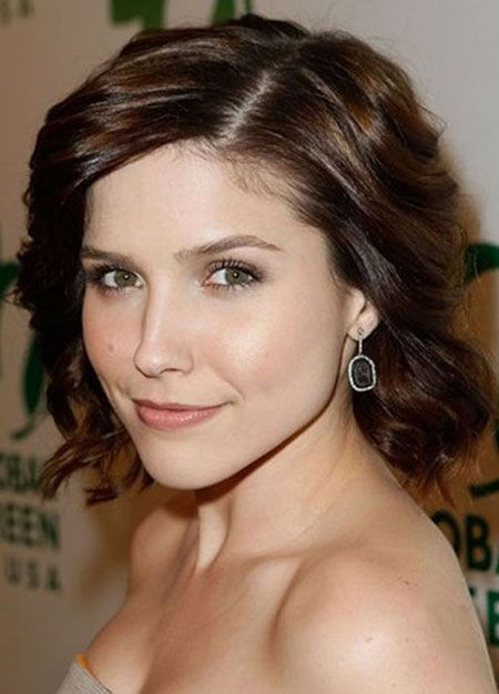 Short Brown Hairstyle
 Cute Short Wavy Hairstyles for 2014 Pretty Designs