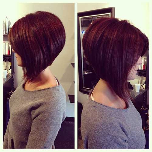 Short Burgundy Hairstyles
 Best Inverted Bob Haircuts You will Amaze